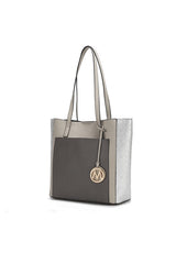 MKF Collection Leah Color-Block Tote Bag by Mia K