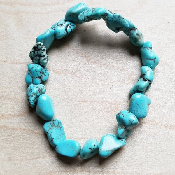 Chunky Turquoise Bracelet