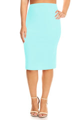 Plus Size Knee length pencil Skirts