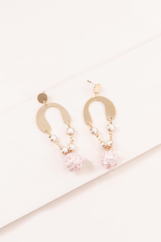 Won Over Twill Earrings