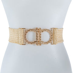 STRAW FASHION ONE SIZE BELT