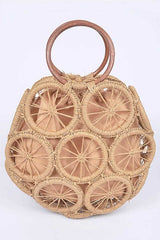 Weaved Cording Summer Clutch