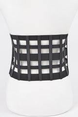 Zip Up Iconic Corset Belt