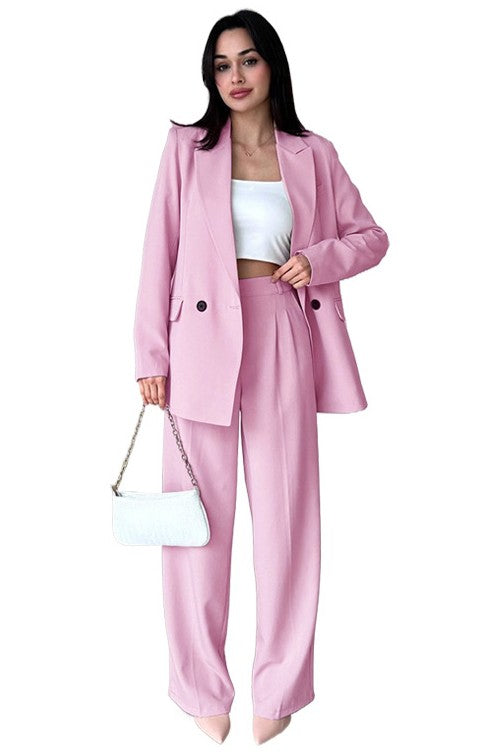 WOMEN FASHION BLAZERS SUIT SET