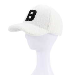 B FUZZY TEDDY BEAR CAP